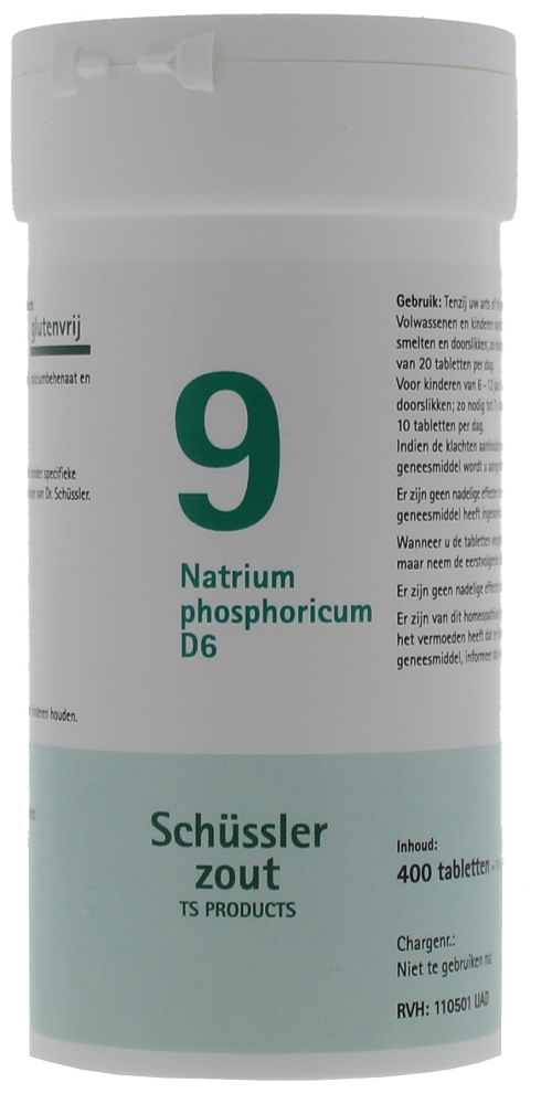 Pfluger Celzout 09 Natrium Phophoricum D6 Tabletten afbeelding