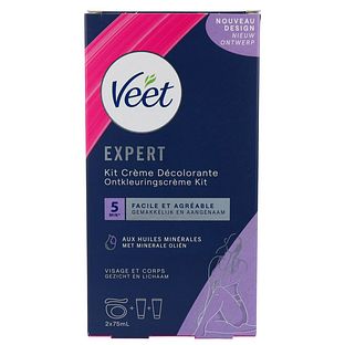 Veet Expert Ontkleuringscrème Gezicht & Lichaam 75ML