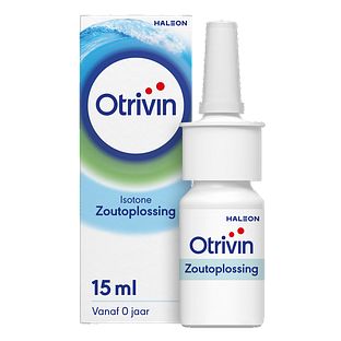 Otrivin Zoutoplossing Neusspray bij een verstopte neus 15ML