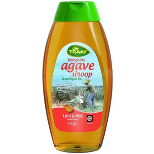 De Traay Agavesiroop Licht & Mild Biologisch 490GR