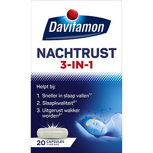 Davitamon Nachtrust 3-in-1 Capsules 20CP
