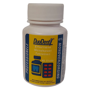 Duodent Effectieve Mondspoel Tabletten 60TB Duodent Effectieve Mondspoel Tabletten 60TB