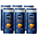 Nivea Men Sport Shower Gel Voordeelverpakking 6x250ML