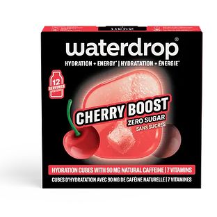 Waterdrop Cherry Boost Hydration Cubes 12ST Waterdrop Cherry Boost Hydration Cubes 12ST