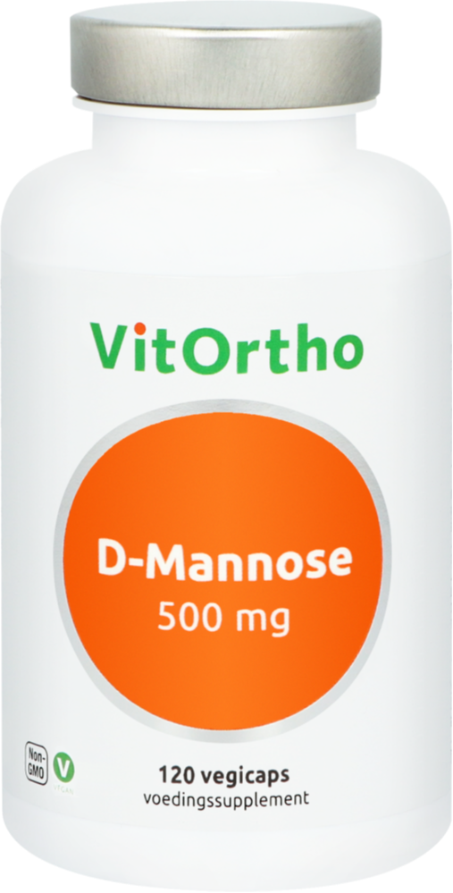 VitOrtho D-Mannose 500mg Capsules 120VCP