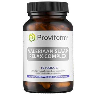 Proviform Valeriaan Slaap Relax Complex Capsules 60VCP