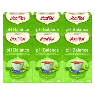 Yogi Tea pH Balance Voordeelverpakking 6x17ST Yogi Tea pH Balance Voordeelverpakking 6x17ST