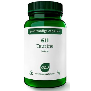 AOV 611 Taurine 500mg Vegacaps 60VCP