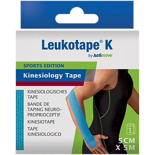 Actimove Kinesiology Tape Lichtblauw 5cm x 5m 1ST