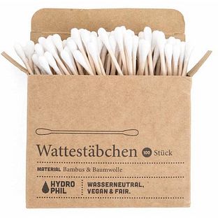 Hydrophil Bamboe Wattenstaafjes 100ST