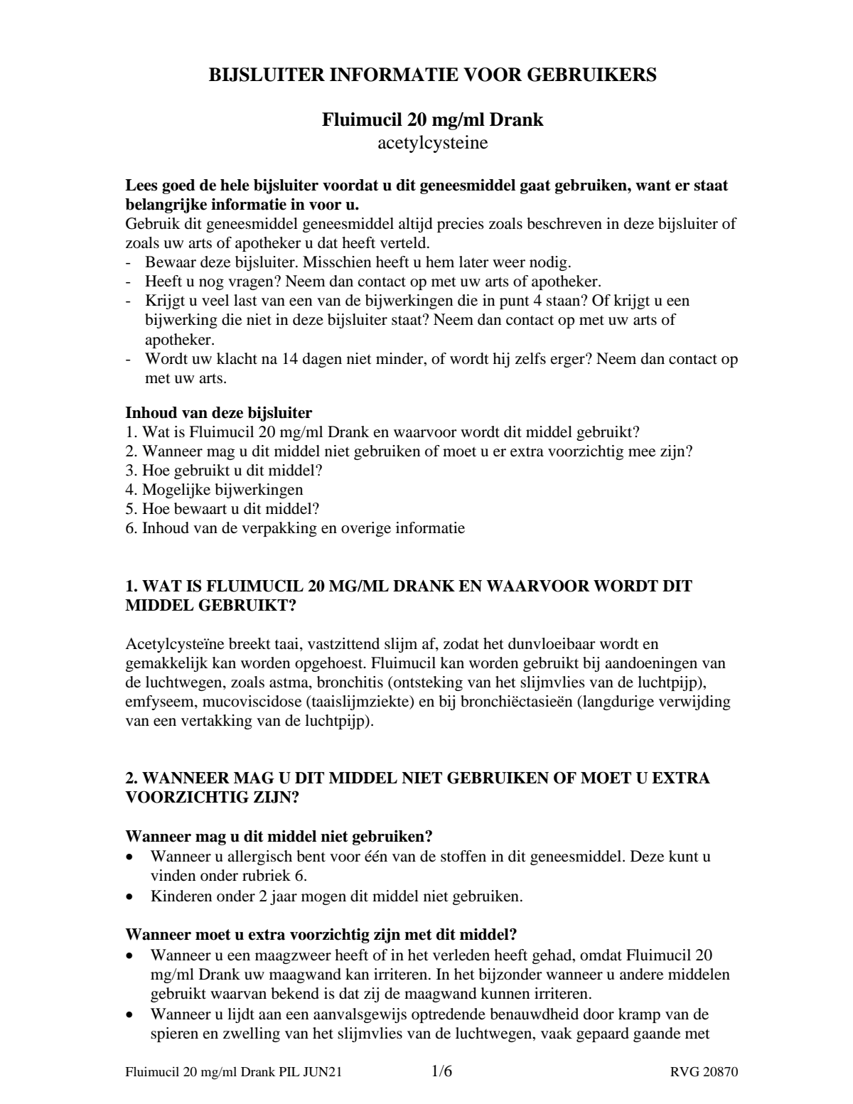 20mg (2%) Drank afbeelding van document #1, leaflet