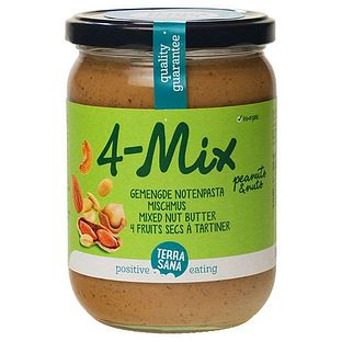 TerraSana 4-Mix Gemengde Notenpasta 500GR