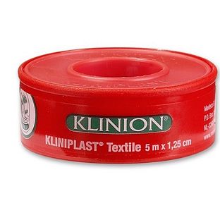 Klinion Kliniplast Textile 5mx1,25cm 1ST