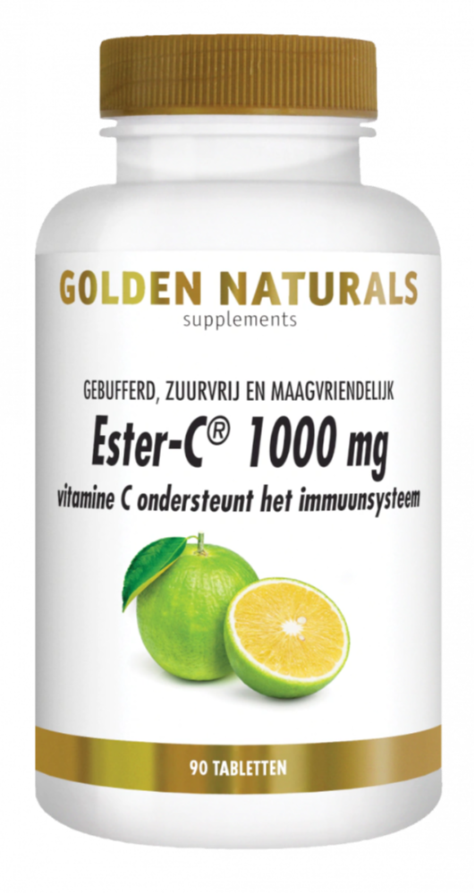 Golden Naturals Ester-C 1000mg Tabletten afbeelding 1