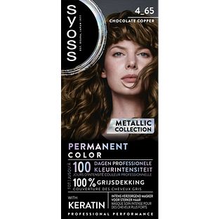 Syoss Copper Syoss Permanent Color 4-65 Chocolate Copper | Intense haarkleuring