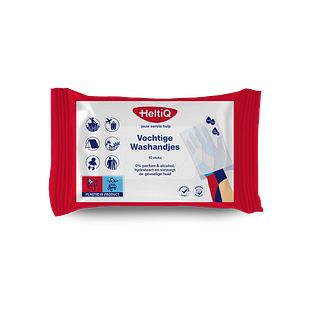 HeltiQ Vochtige Washandjes 10ST