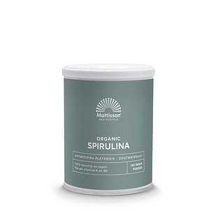 Mattisson HealthStyle Biologische Spirulina Poeder 125GR