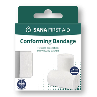 Sana First Aid Elastisch Fixatiewindsel 2ST