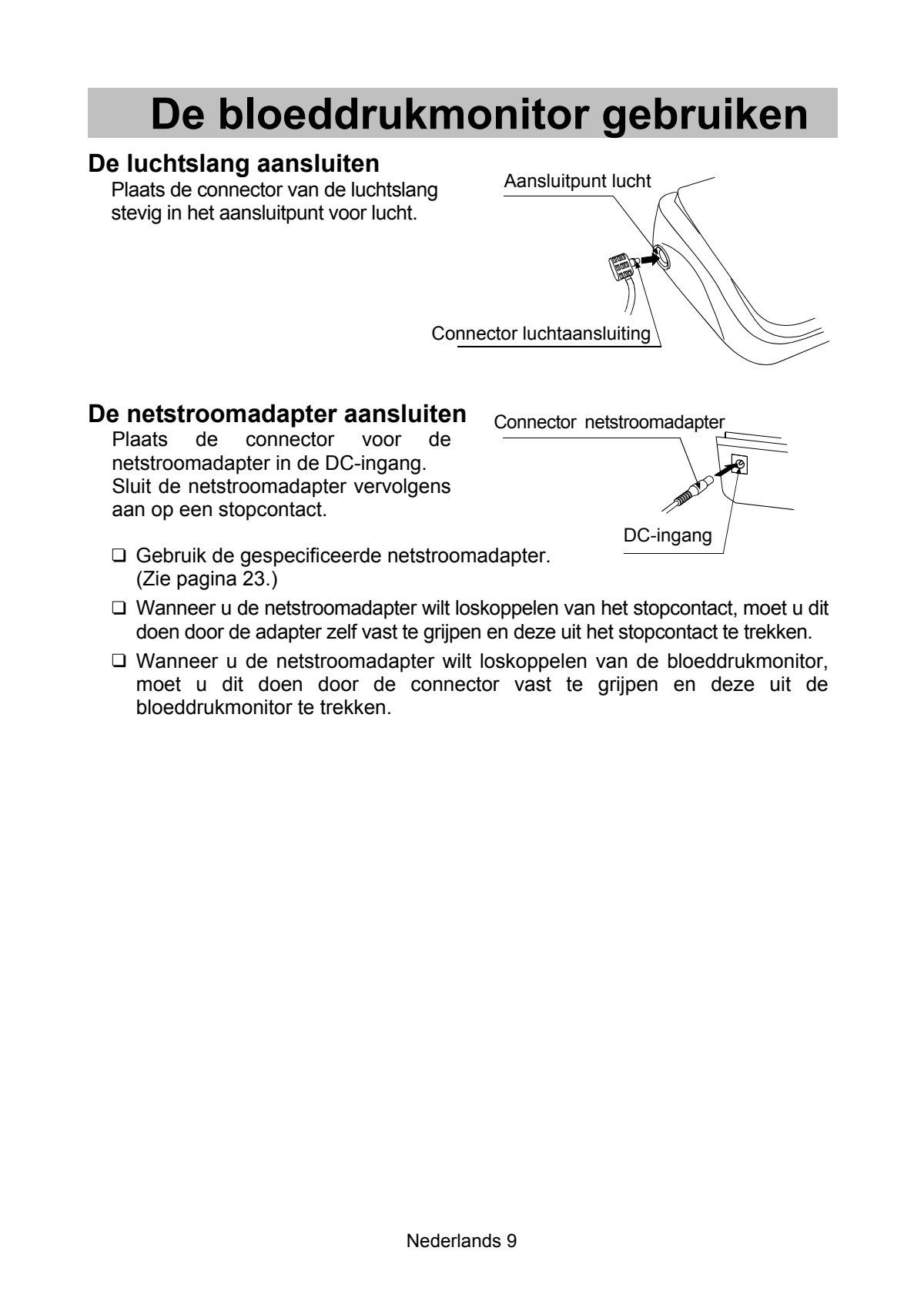 UA-1020-WAF Bovenarm Bloeddrukmeter afbeelding van document #11, instructions