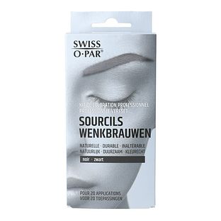 Swiss O Par Swiss O-Par Professionele Verfset Wenkbrauwen Zwart 1ST