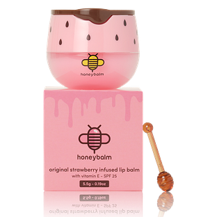 Honeybalm Lipbalm SPF25 Strawberry 5.5GR Honeybalm Lipbalm SPF25 Strawberry 5.5GR