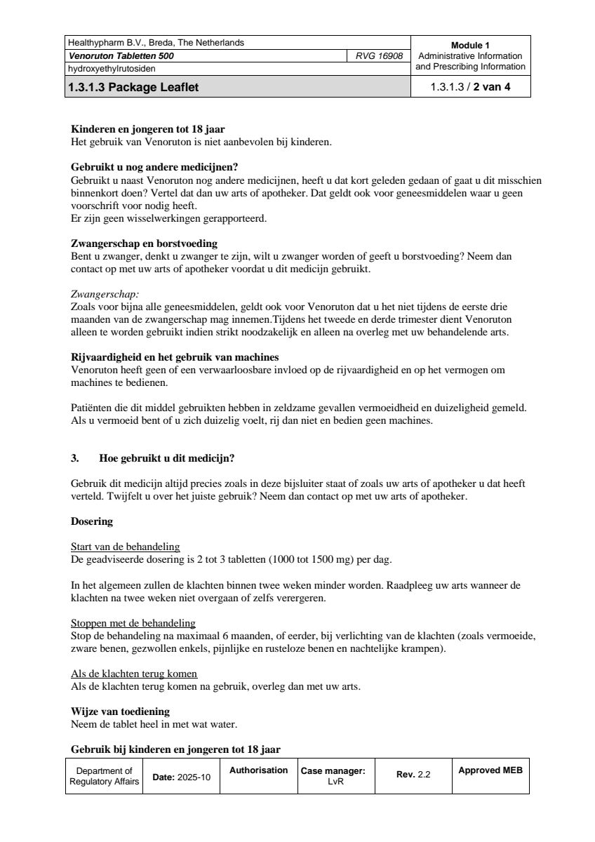 500mg Tabletten afbeelding van document #2, leaflet