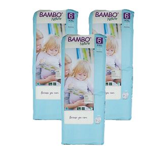 Bambo Nature Luiers Maat 6 XXL - Multiverpakking 3x40ST