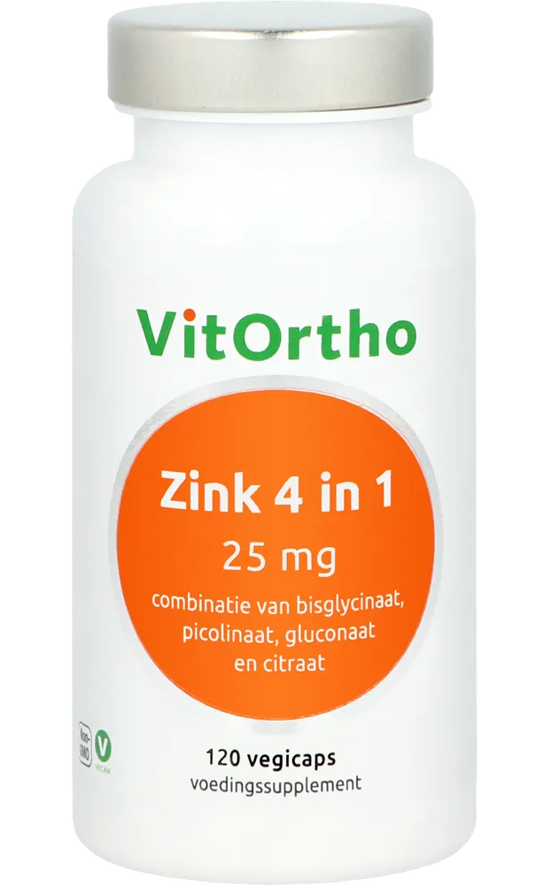 VitOrtho Zink 4 in 1 Capsules 120VCP
