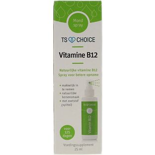 TS Choice Vitamine B12 Spray 25ML TS Choice Vitamine B12 Spray 25ML