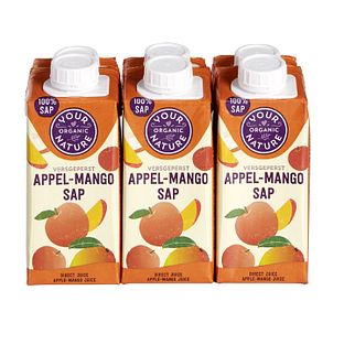 Your Organic Nature Appel Mango Sap 6 pakjes 1200ML