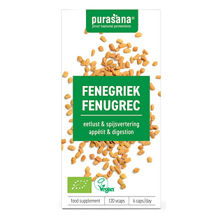 Purasana Fenegriek Capsules 120VCP
