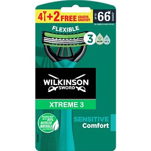 Wilkinson Xtreme 3 Sensitive Wegwerpscheermesjes 6ST
