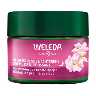Weleda Vitaliserende Nachtcrème Wilde Rozen & Witte Thee 40ML Weleda Vitaliserende Nachtcrème Wilde Rozen & Witte Thee 40ML