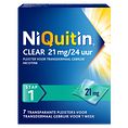 Niquitin Clear Pleisters 21mg Stap 1 7ST