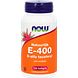 NOW E-400 D-Alpha Tocopherol Capsules 100ST