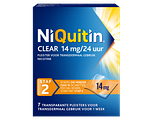 Niquitin Clear Pleisters 14mg Stap 2 7ST