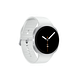 Samsung Galaxy Watch8 (44mm) Bluetooth Silver 1ST GW8 44mm Silver Schuin