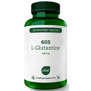 AOV 605 L Glutamine 500mg Vegacaps 90VCP