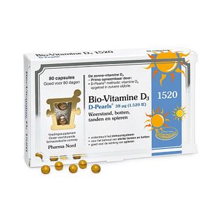 Pharma Nord Bio-Vitamine D3 D-Pearls 38mcg 80CP