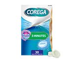 Corega 3 min reinigingstabletten voor de gebitsprothese 30TB