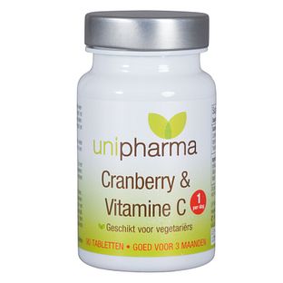 Unipharma Cranberry & Vitamine C 90TB Unipharma Cranberry & Vitamine C 90TB