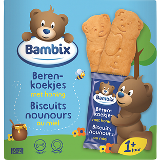 Bambix Berenkoekjes Met Honing 150GR