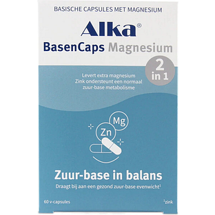 Alka BasenCaps Magnesium 2in1 Capsules 60CP