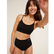 Boody Menstruatieondergoed Tailleslip Zwart Normaal/Hevig Maat XL 1ST model 4