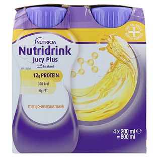 Nutridrink Jucy Plus Mango-Ananas 800ML