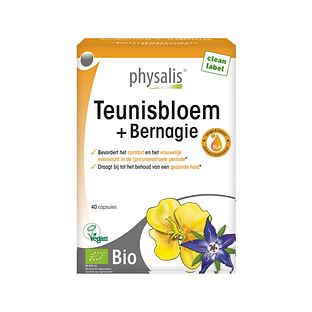 Physalis Teunisbloem + Bernagie Capsules 40CP