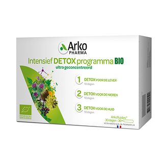 Arkopharma Intensief Detox Programma Bio Drinkampullen 30ST