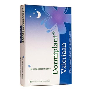 Vsm Dormiplant Valeriaan Tabletten 20TB Vsm Dormiplant Valeriaan Tabletten 20TB