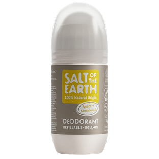 Salt Of The Earth Amber + Sandalwood Deodorant Refillable Roll-On 75ML