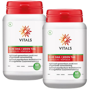 Vitals Elke Dag Capsules Duoverpakking 2x60CP